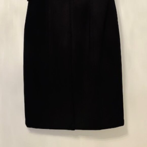 Tahari ASL Cap Sleeve High Neck Cocktail Dress Size 12 - Picture 4 of 7